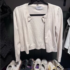 Old Navy Soft White Sweater